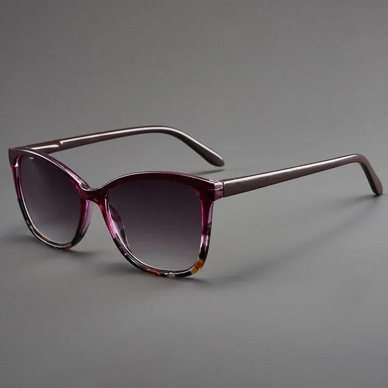Men and Women Reading Glasses 2025 High-definition Sunglasses New Large Frame Elderly Glasses Outdoor Travel Elderly Glasses 3.50 red