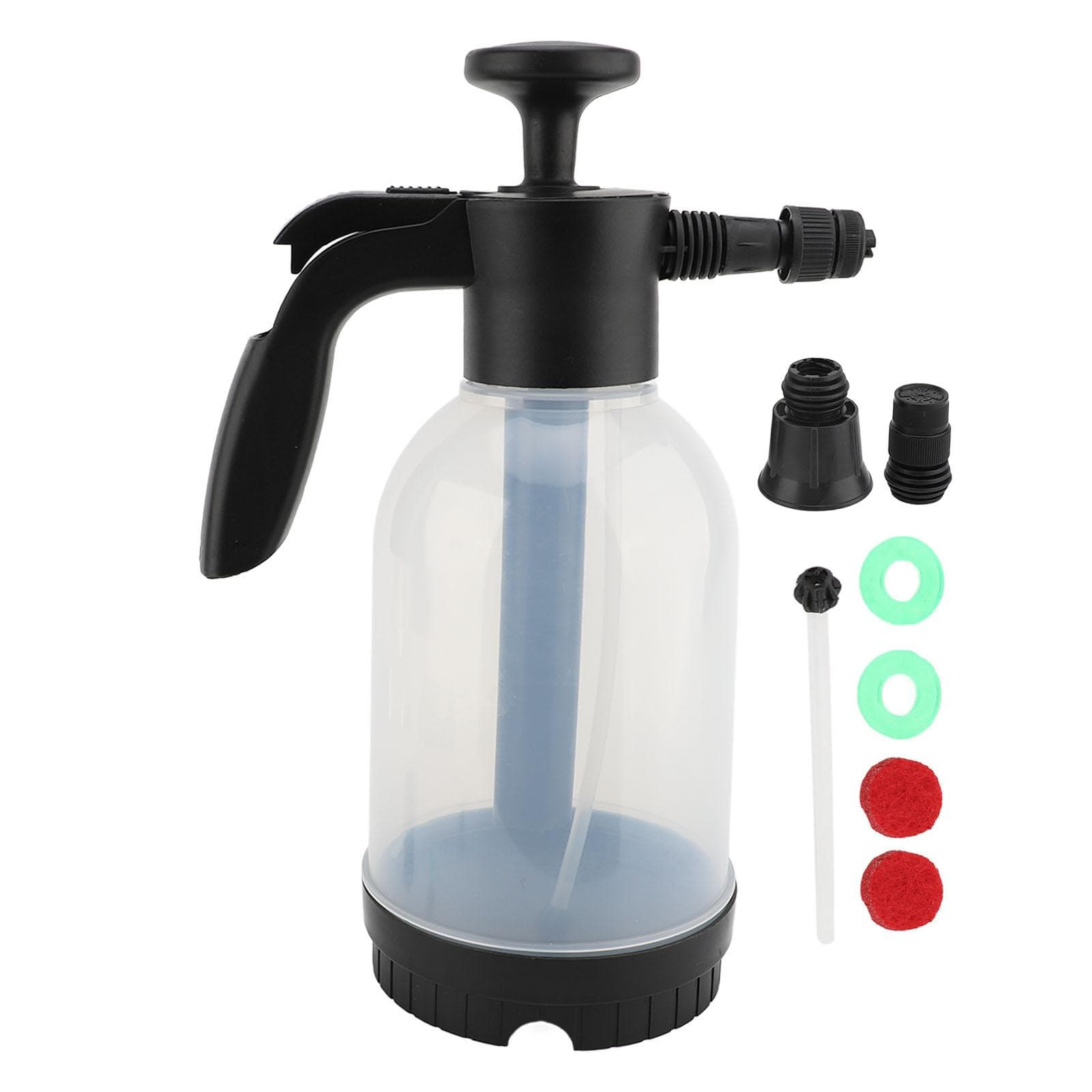 Foam Sprayer 2L Adjustable Pressure Foaming Pump Sprayer Hand Pump Pressure Sprayer for Car Wash
