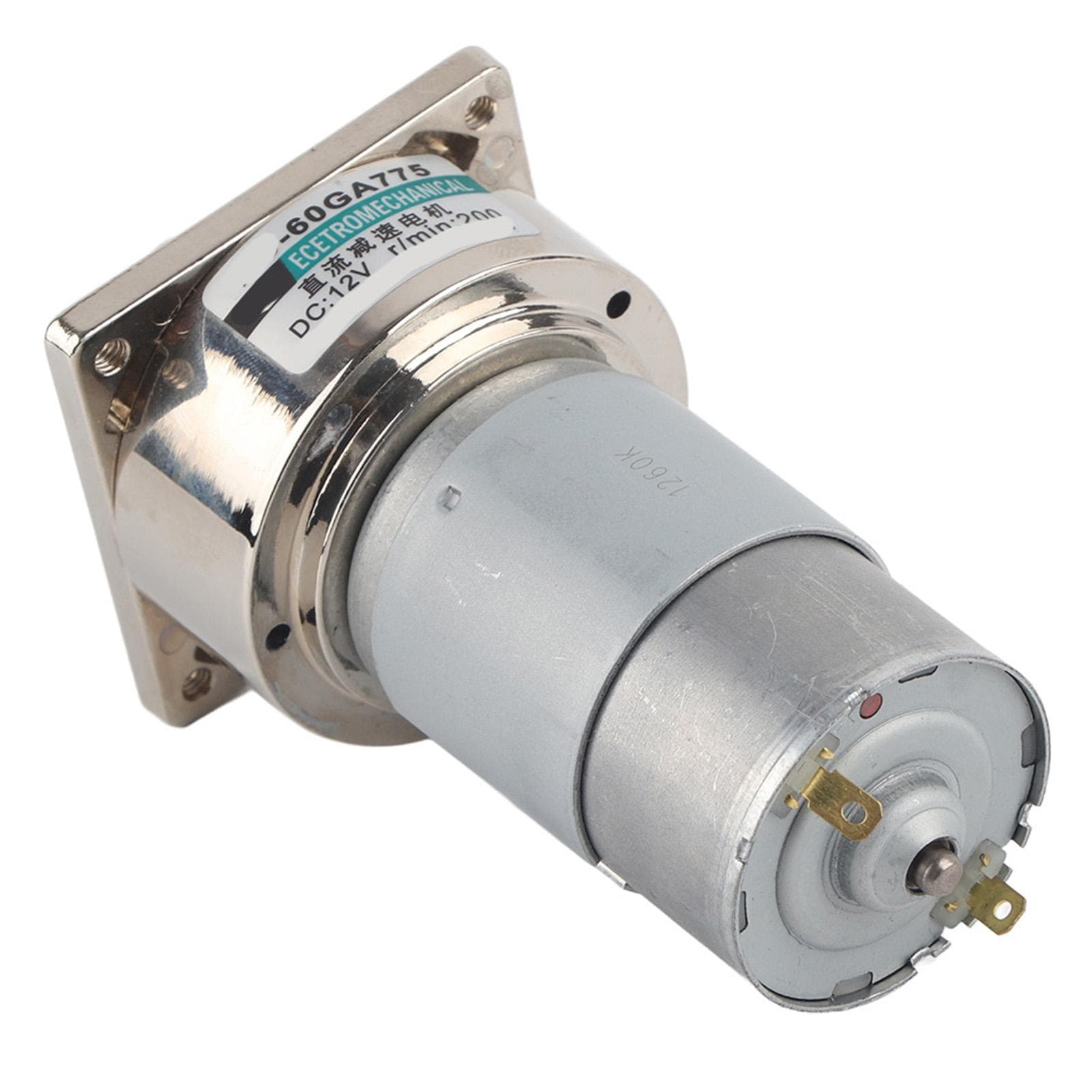 XD60GA?775 DC12V 35W Large Torque Adjustable Speed Micro DC Geared Motor