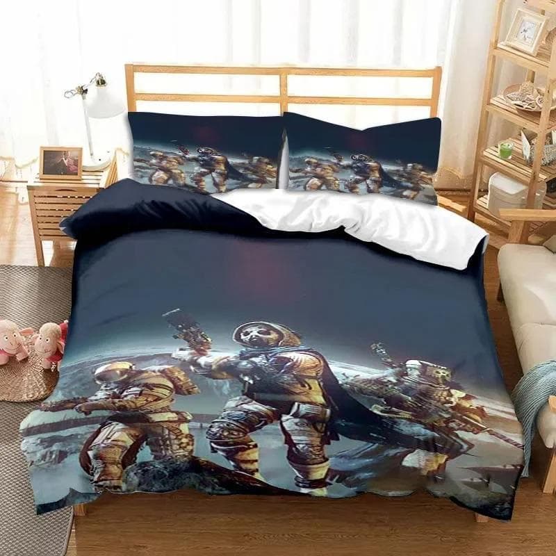 Game Destiny Bedding Set Boys Girls Twin Queen Size Duvet Cover Pillowcase Bed Kids Adult Fashion Home Textile Customizable 70x133cm 2pcs