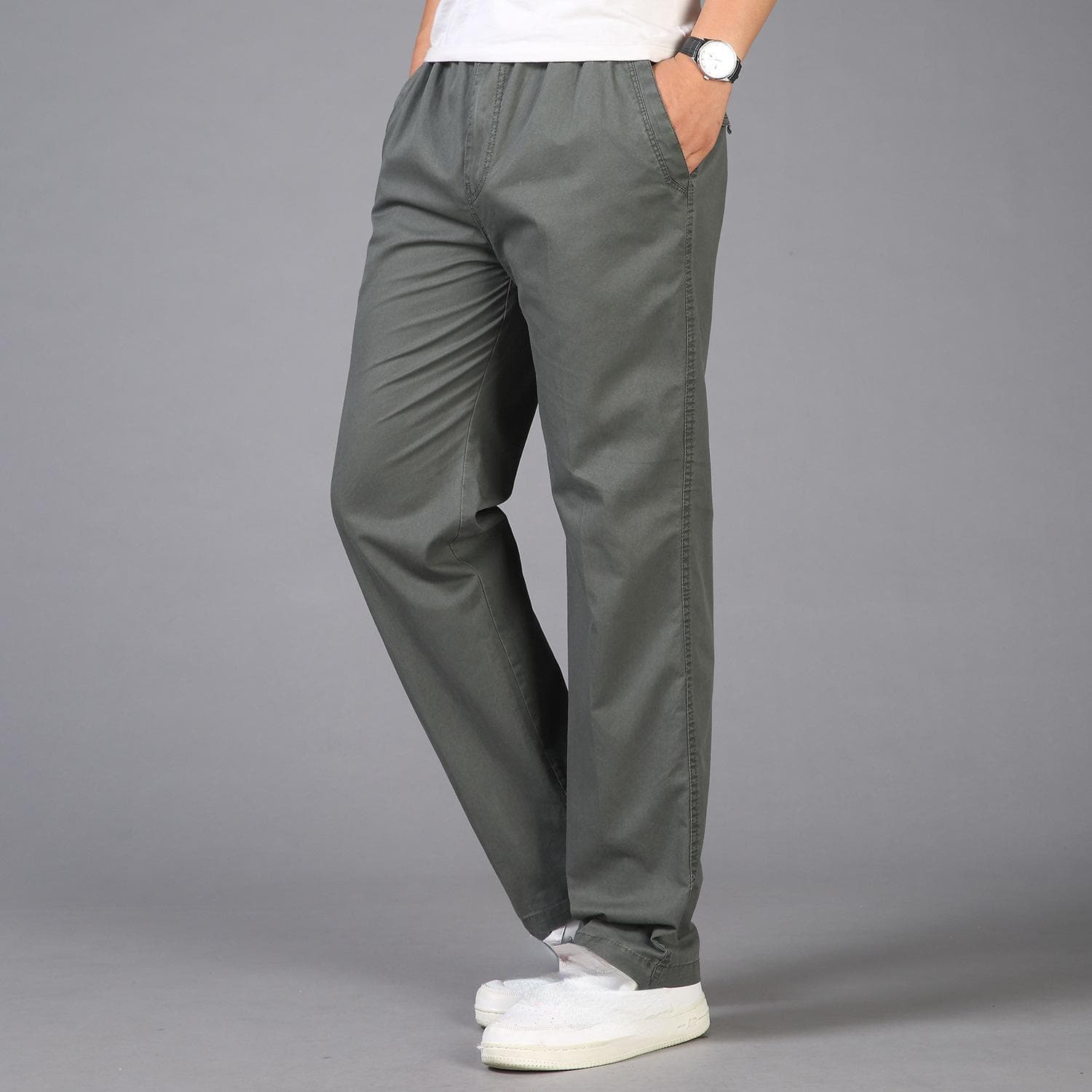 Cotton Pants Men's Casual Pants Men's Plus Size Work Pants Men's Large Size Casual Pants Fashion 5XL