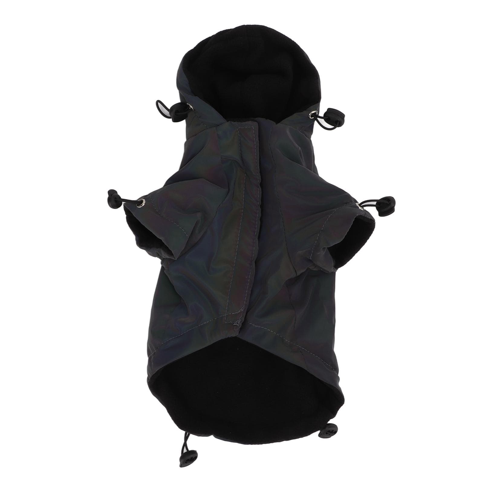 Reflective Dog Coat Adjustable Windproof Dog Cold Weather Coat for Small and Medium DogsM M