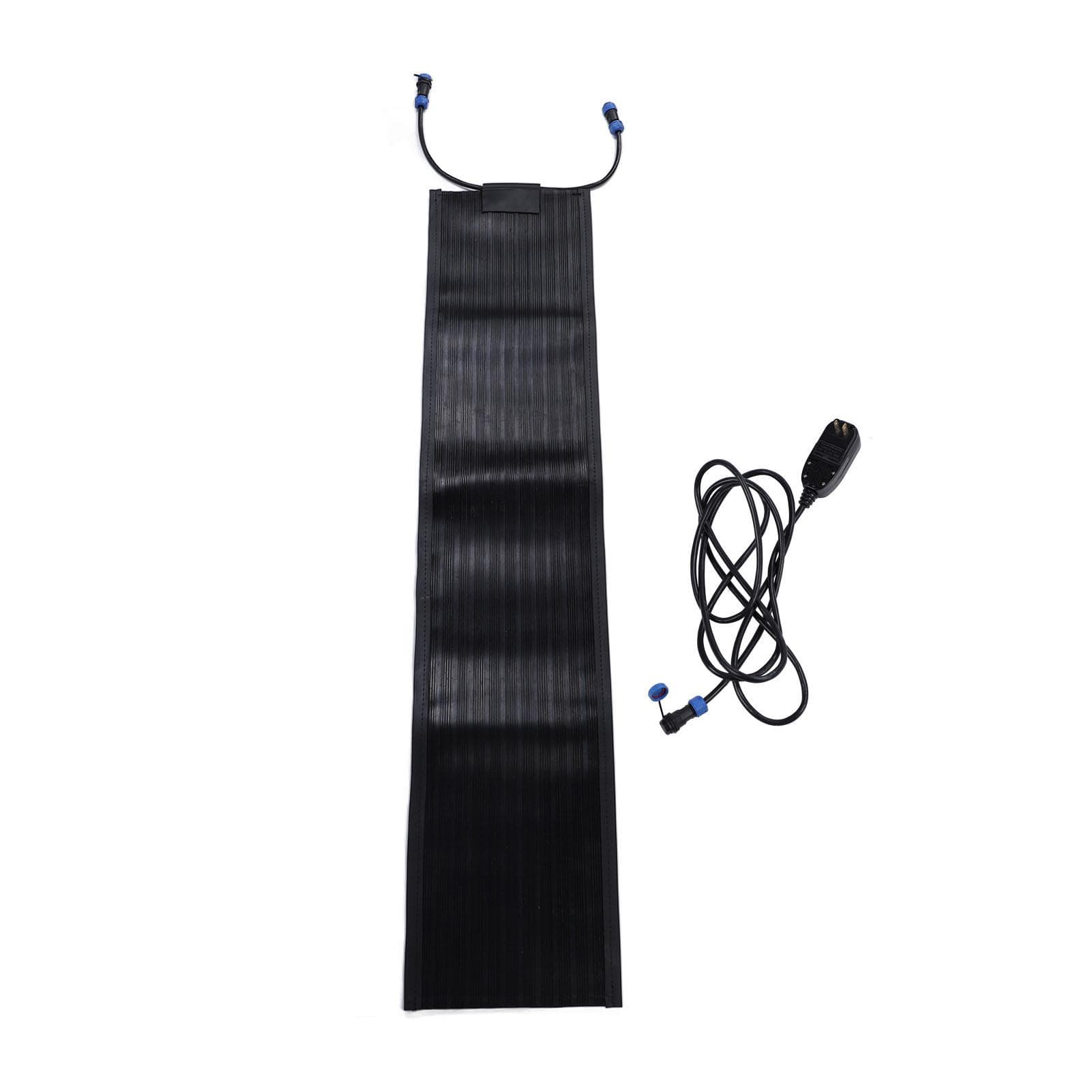 20x90cm Heated Snow Melting Mat 80W Electric Snow Melting Mat for Entrances Steps Road Corridor