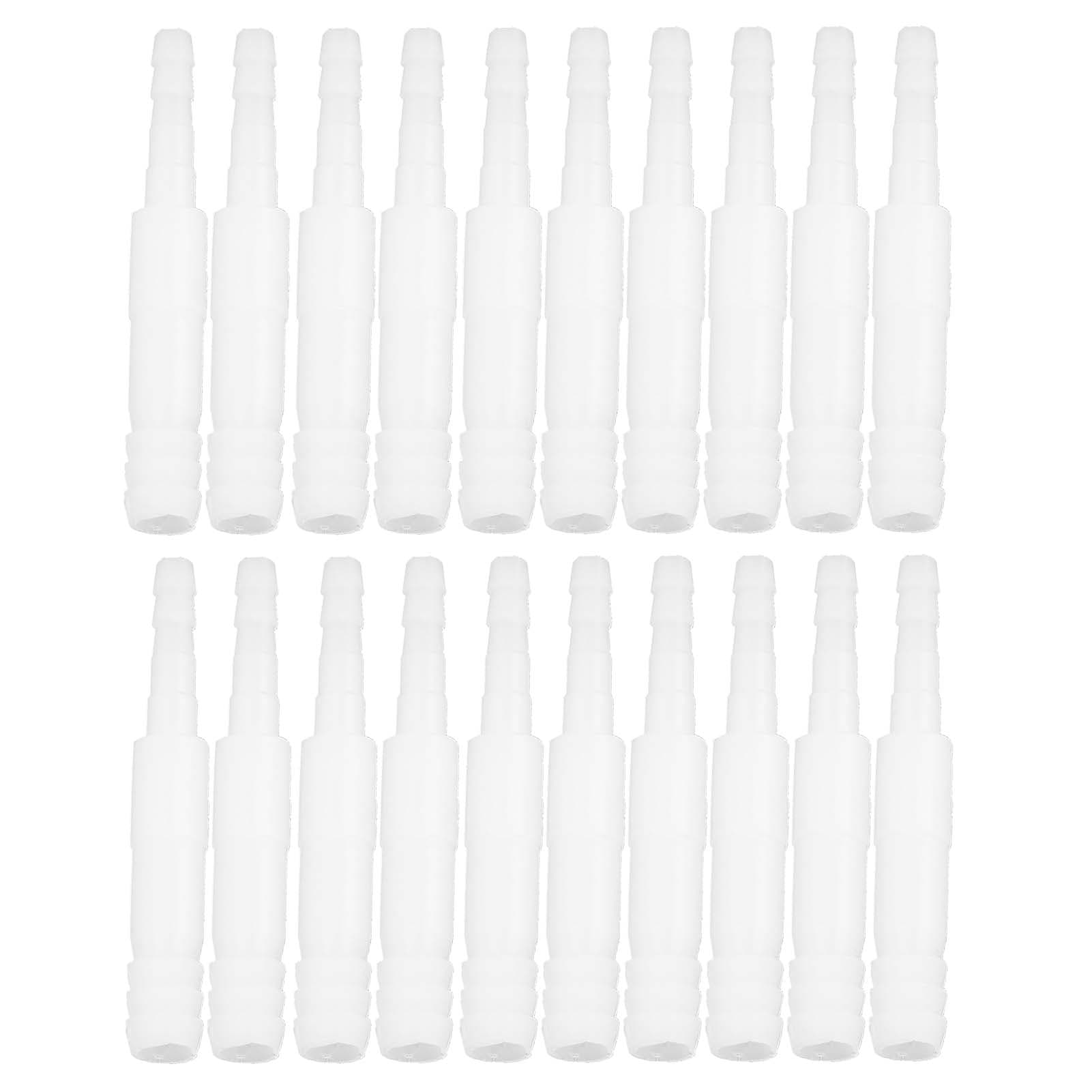 20pcs Aquarium Hose Adapter 4mm to 8mm PVC Tube Connector Converter