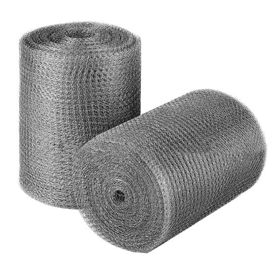 Anti-Rat Stainless Steel Mesh Double Layered Mesh Trap Rodent Control Netting Anti Slug Snail Barrier for Garden Chicken Coop 6M
