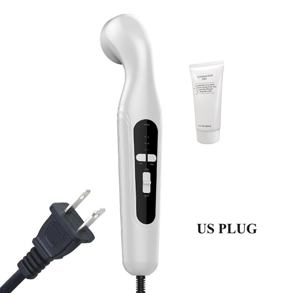 Physical Therapy Equipment Home Use Ultrasound Physiotherapy Device Waist Body Pain Relief Muscle Stimulator Massager US Plug