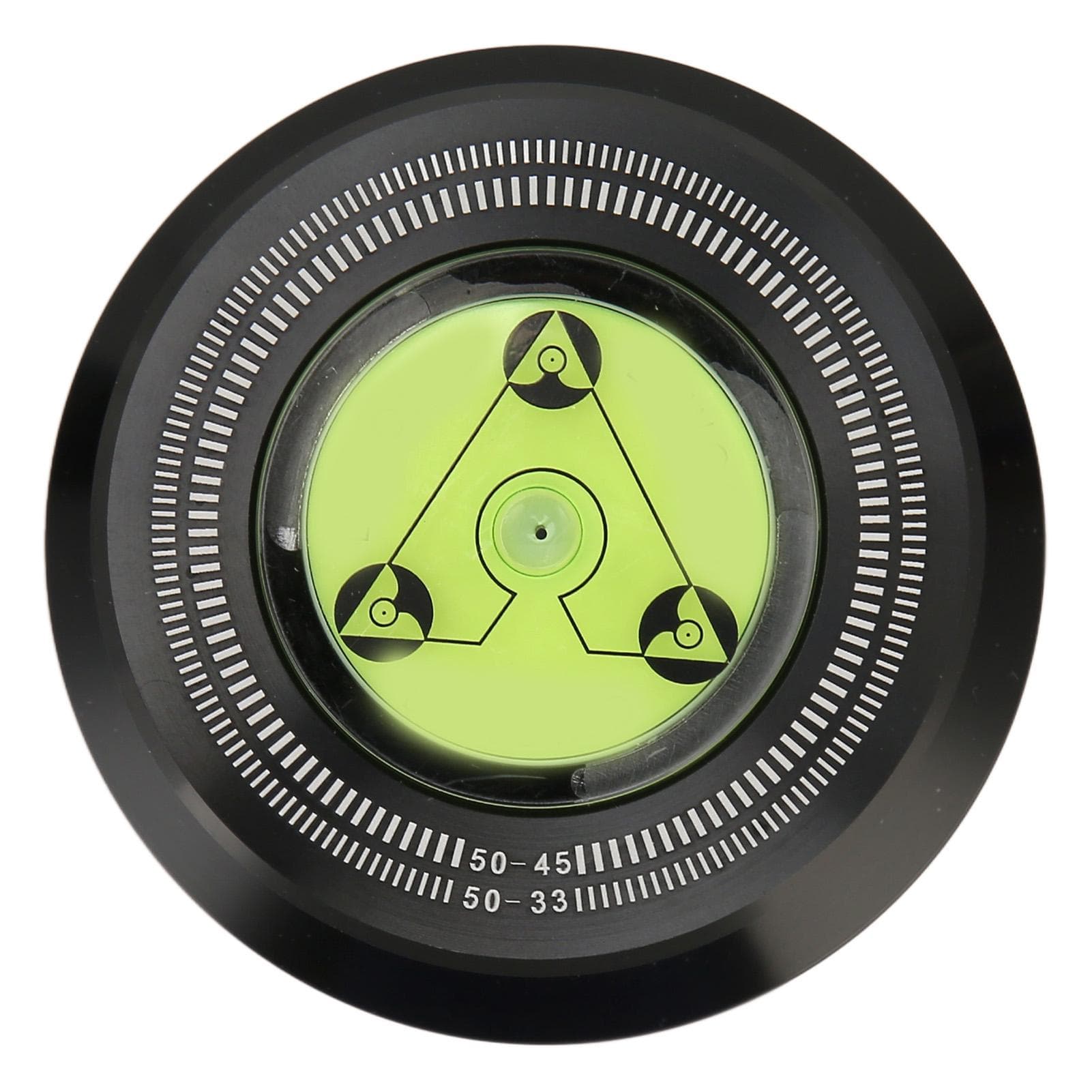 Record Weight Stabilizer Professional 50Hz 45rpm Vinyl Turntable Disc Stabilizer with Level and black