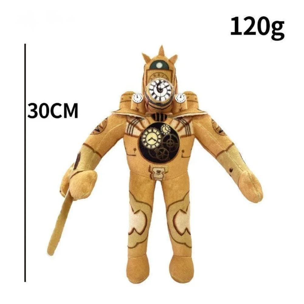 Skibidi Toilet Titans TV Man Speakerman Cameraman Plush Toy Titans Drill Man Clock Speaker Man Camera Man Plushie Soft Toy
