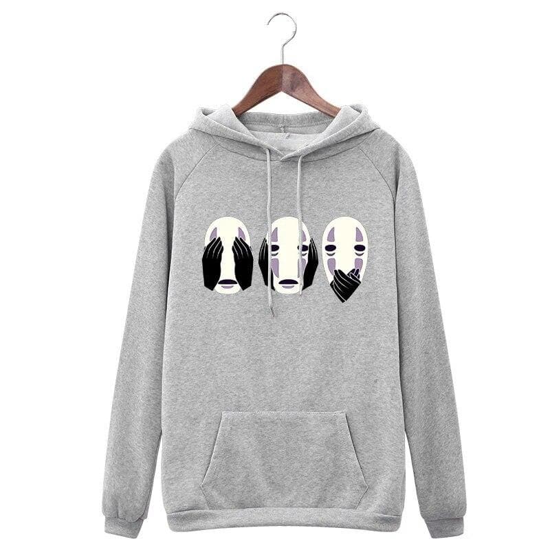 Anime Spirited Away No Face Hoodies Printed Unisex Women Fashion Streetwear Y2k Hoodie Hooded Sweatshirts Pullovers Unisex Clothing 3XL