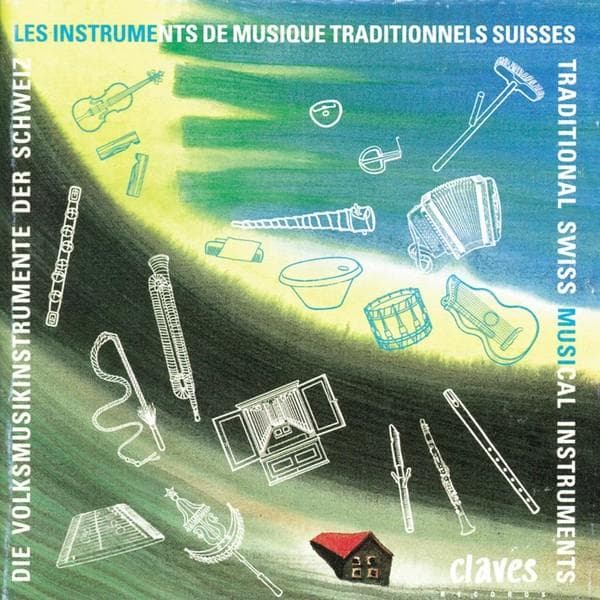 CD VARIOUS - Folk Music Instruments from Sw CD509621 Claves Records 1996 Switzerlan Comedy & Spoken Word Used
