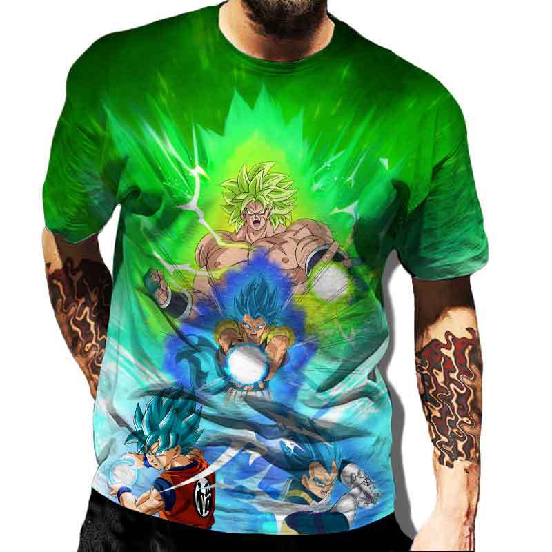 Anime Vegeta Tshirt Dragon- Balls T Shirts Men's T-Shirt Classic Man Clothes Harajuku Graphic Printed Clothing Summer Tops Tees XL