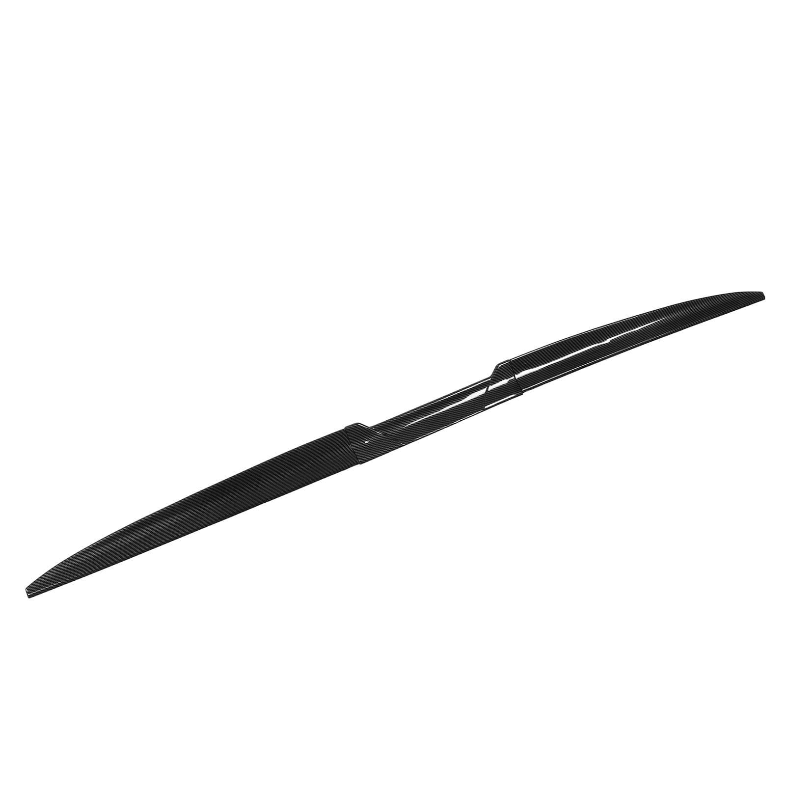 3Pcs Car Rear Spoiler Tail Universal Air Friction Reducing Lip Air Flow Adjustment High Efficiency