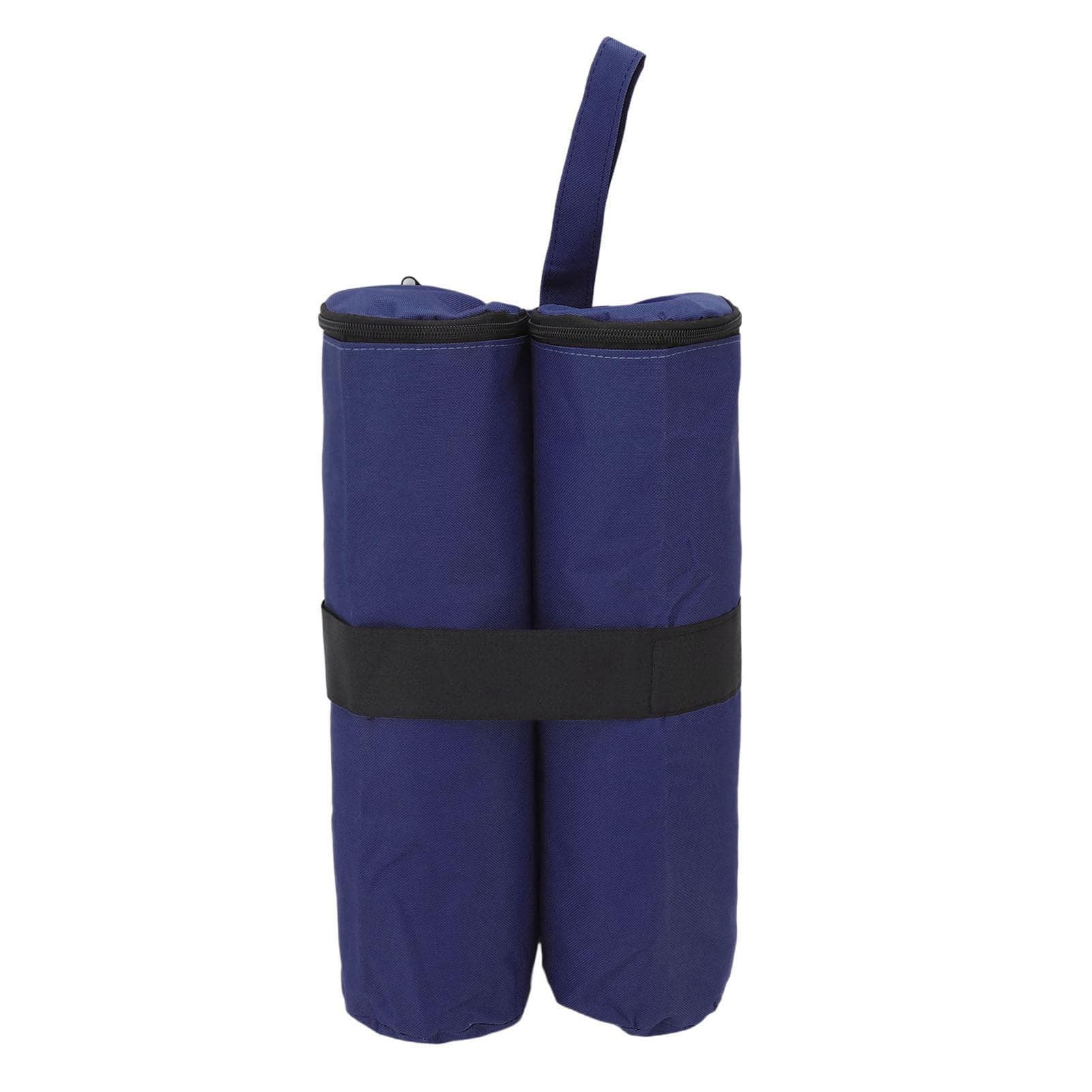 Tent Sand Bag Hook and Loop Design Tent Weight Bag Fixed Sandbags for Outdoor Tents Canopies Sun navy blue