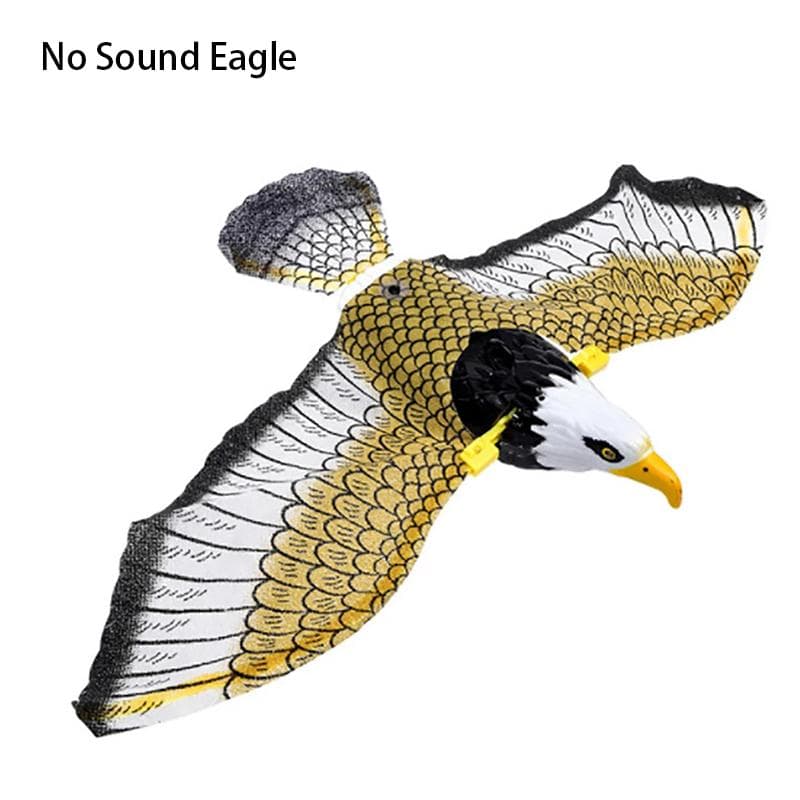 Luminous Bird Repellent Hanging Eagle With Music Flying Bird Scarer Flying Bird