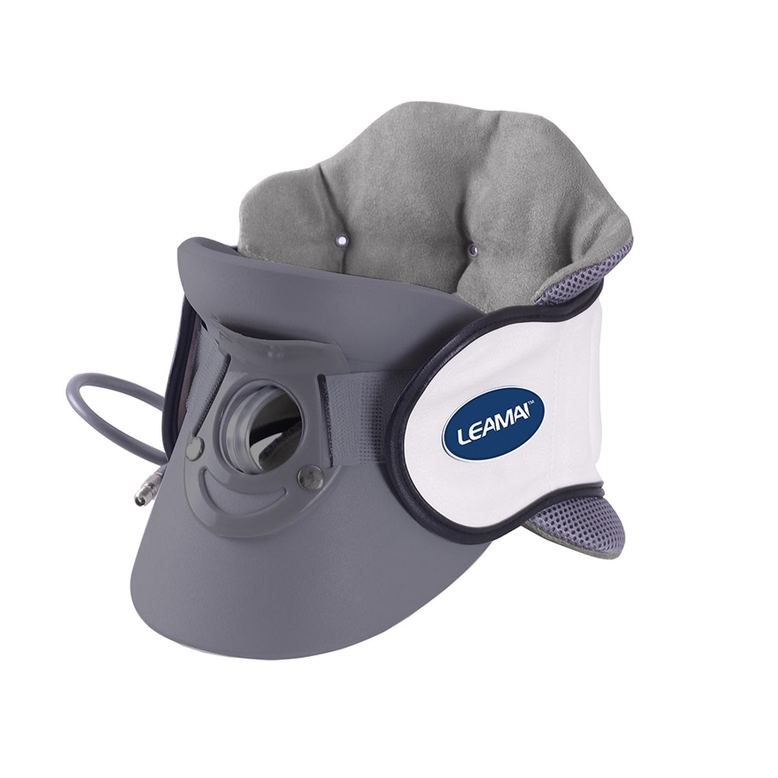 Inflatable Medical Neck Cervical Traction Device Relief Neck and Upper Back Pain Portable Home Use Cervical Vertebra Tractor white