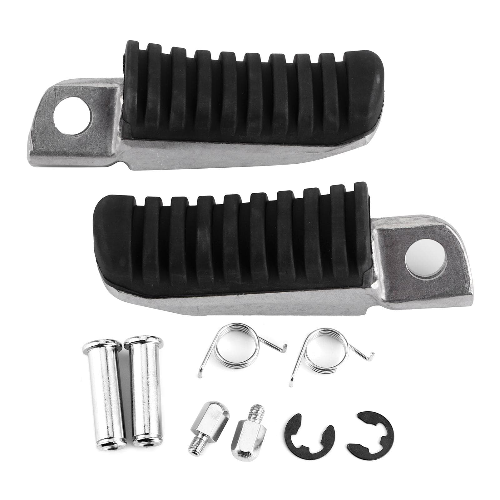 Motorcycle Front Foot Pegs Footrests Fit for Kawasaki Z1000ZRX400ZRX1100ZRX1200