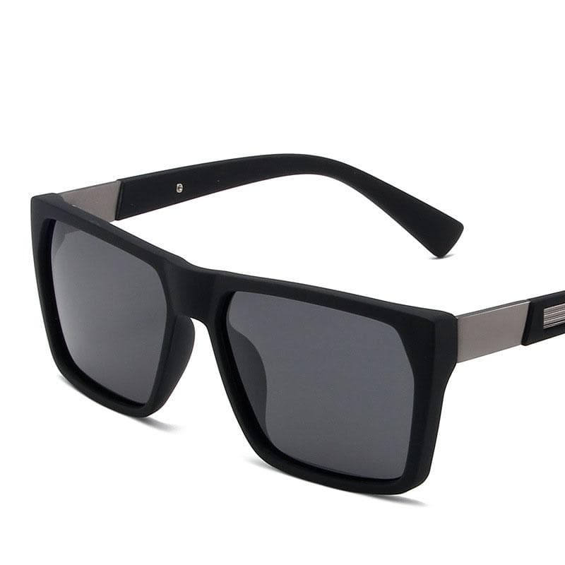 New Square Sunglasses Men Anti UV Polarized Fashion Sunglasses 1084 Trendy Square Frame UV Protection
