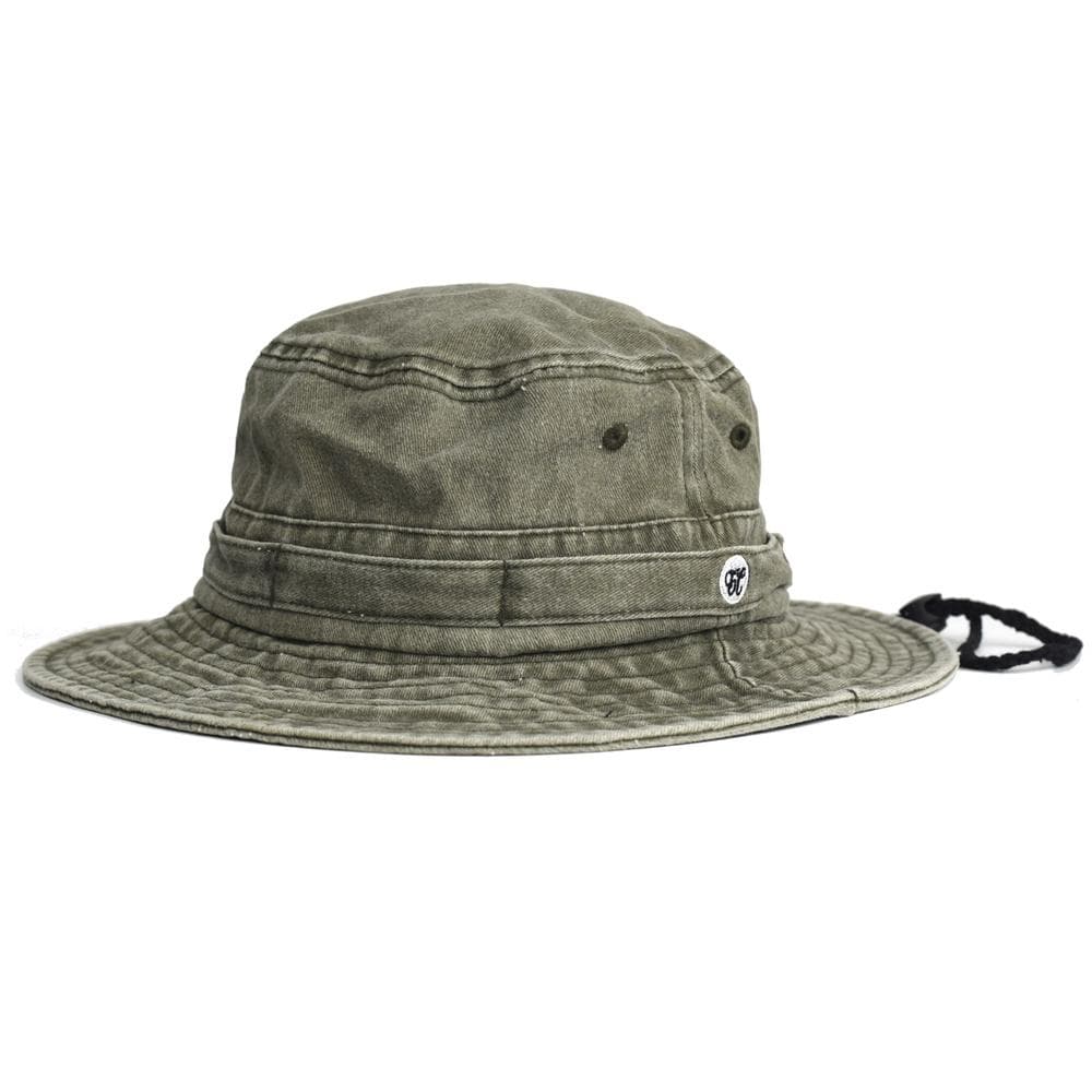 Spring Summer Washed Cotton Bucket Hats for Men Women Panama Hat Fishing Hunting Cap Sun Protection Caps Outdoor Sun Hat 58 cm army green