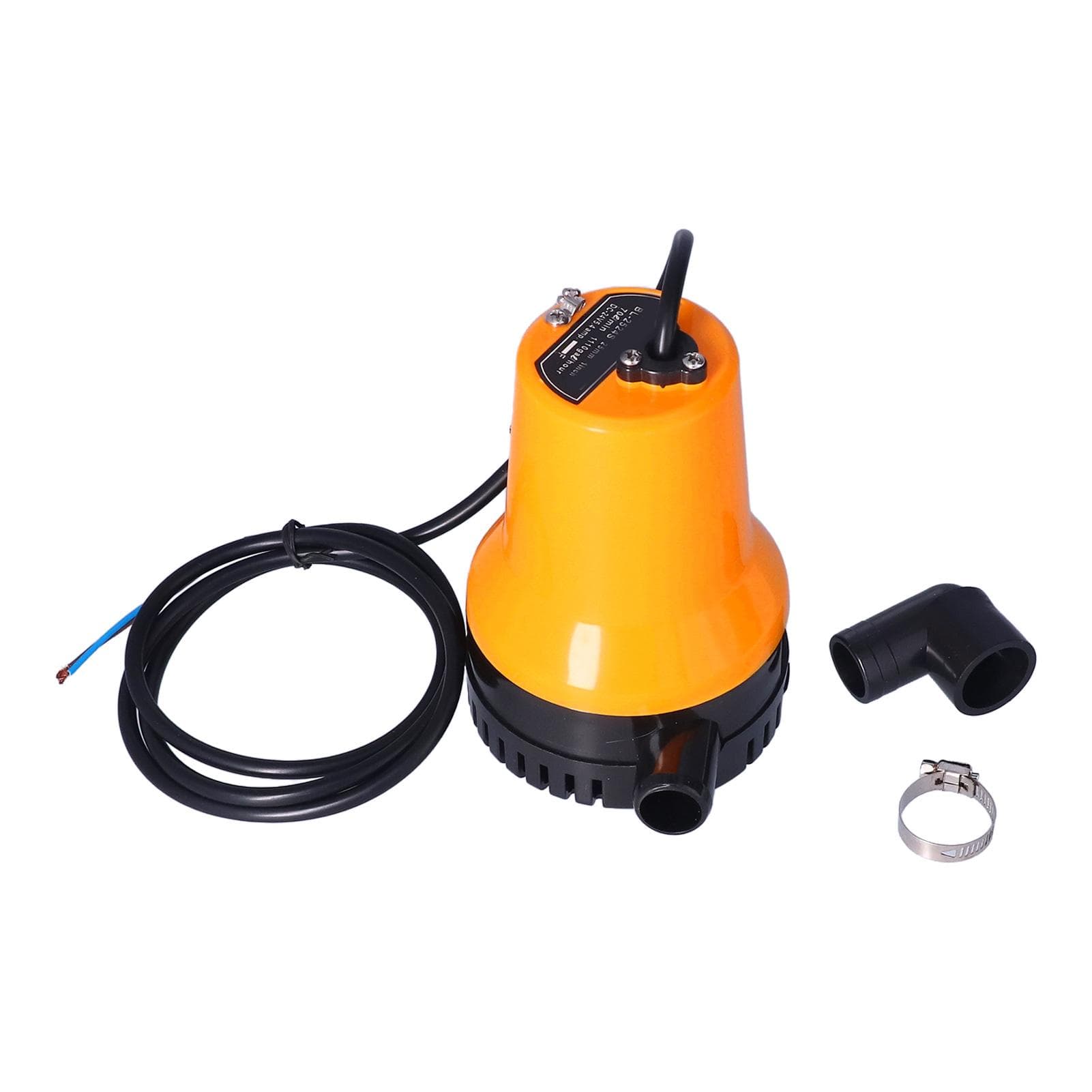 24V Boat Submersible Bilge Pump Electric Water Pump 5400rpm for Farmland Sprinkler Irrigation