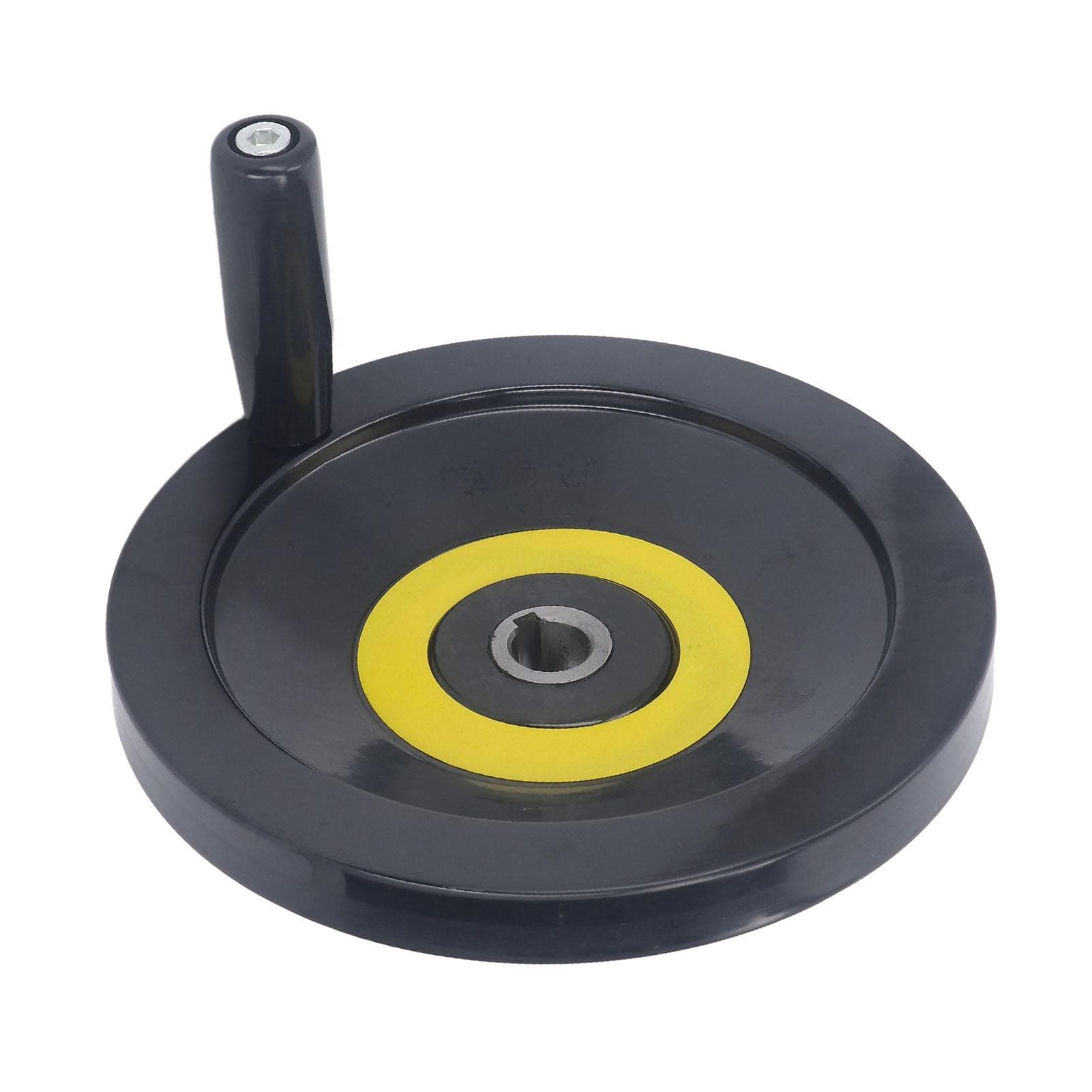 Revolving Handle Hand Wheel 18x200mm Backside Corrugated Hand Crank Handwheel for Lathe Milling