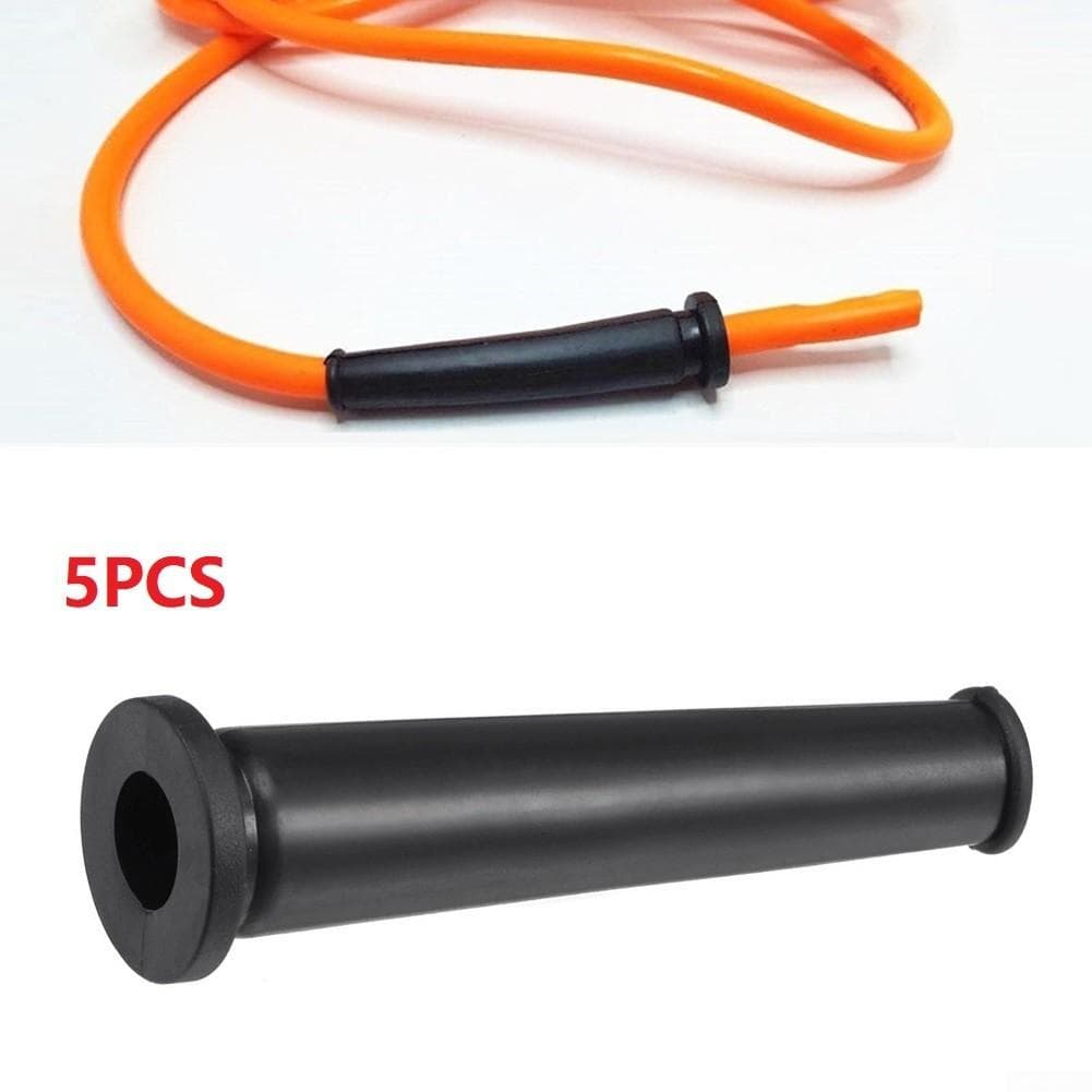 Sleeve Boot Wire Protector 5x Black For Angle Grinder