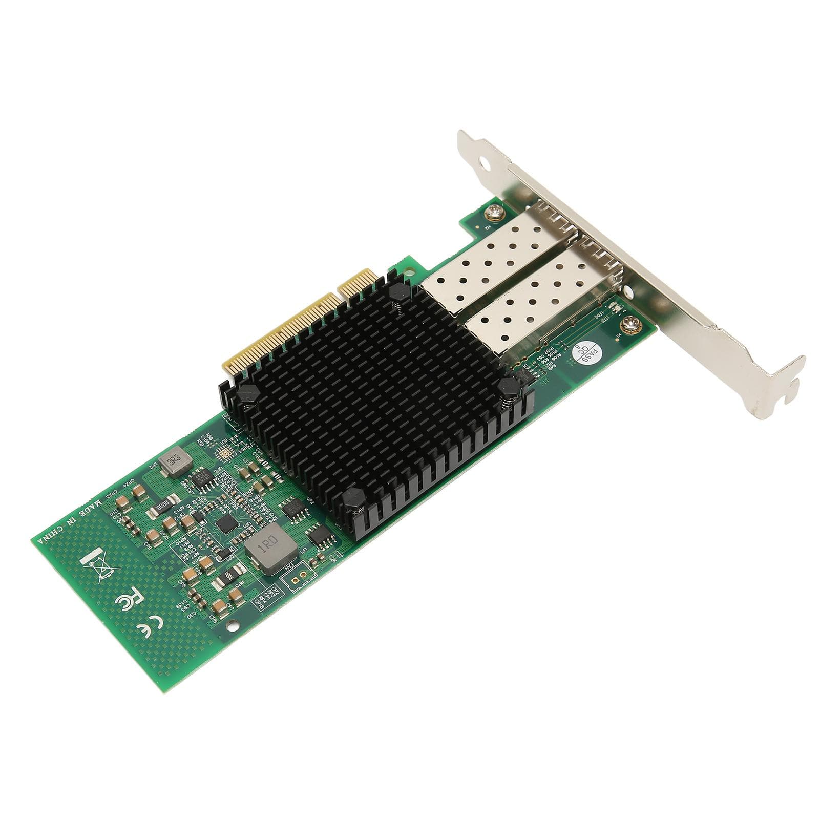 Dual Port SFP+ Server Network Card PCIEx8 10 Gigabit Ethernet Server Adapter Fiber Optic Network