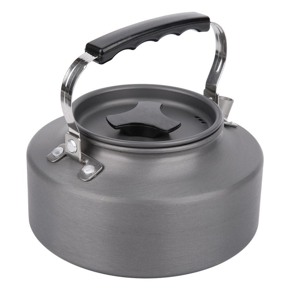 1.1L Outdoor Camping Hiking Kettle Water Kettles Portable Coffee Pot Teapot Picnic SetOutdoor