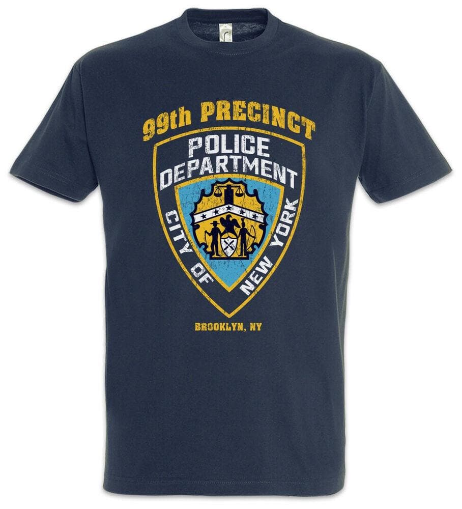 Badge 99Th Precinct Unisex T-Shirt Brooklyn Fun Jake Peralta Badge Symbol 99 Nine-Nine XL