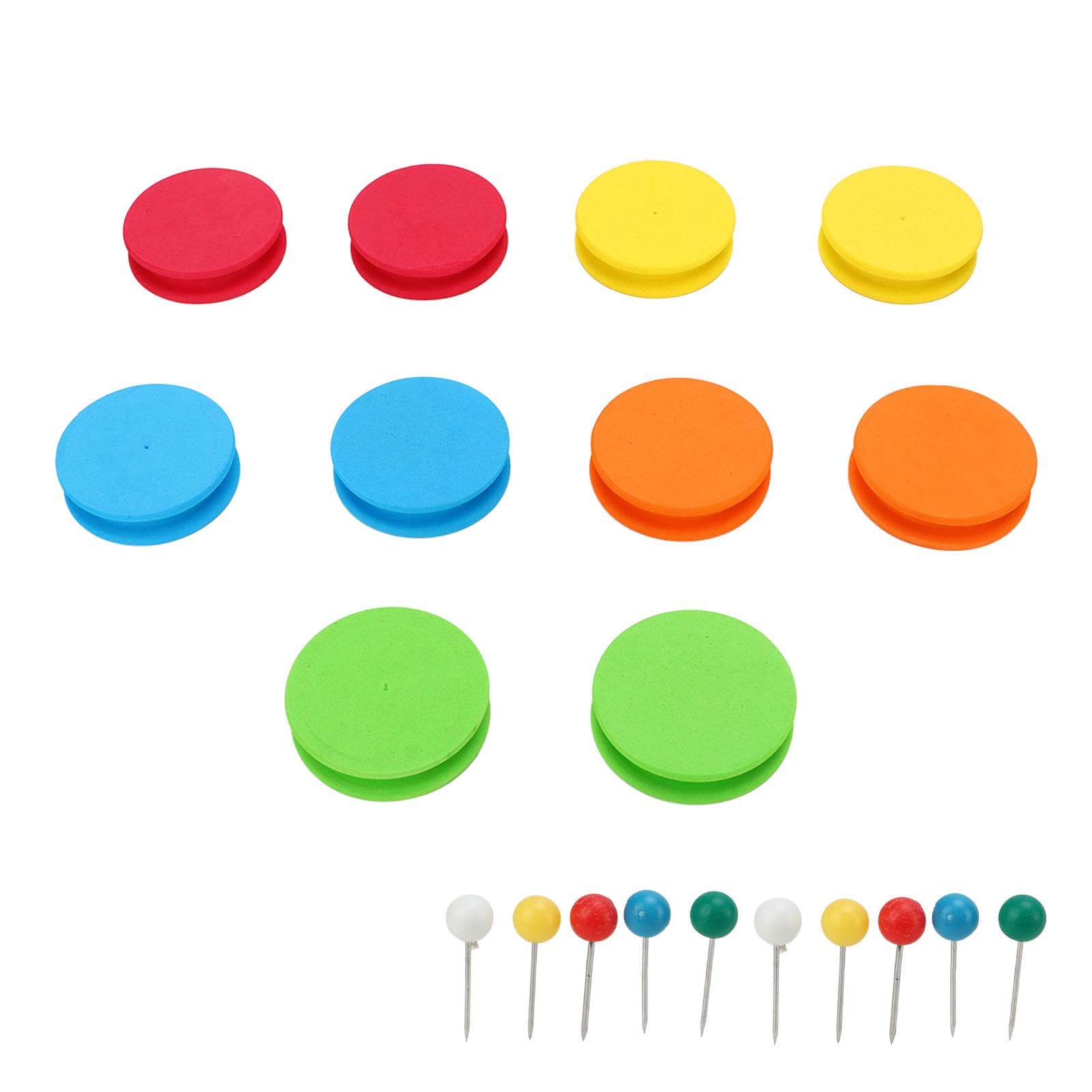 10PCS EVA Foam Fishing Winding Board Round Fishing Line Main Coil Plate Fishing Line Wire Tool