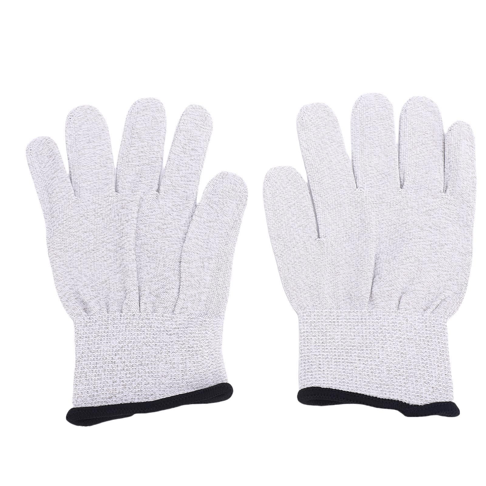Conductive Gloves Nylon Silver Fiber 280D Breathable Unisex Computer Gloves for Electronic Assembly