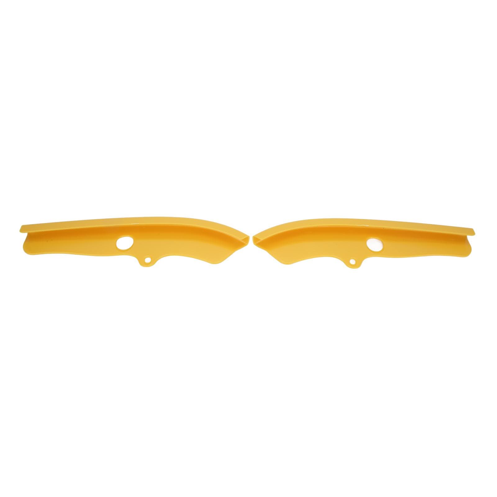 2pcs Front Bumper Lip Protector ABS Replacement for Dodge Challenger SRT 392 2015?2018