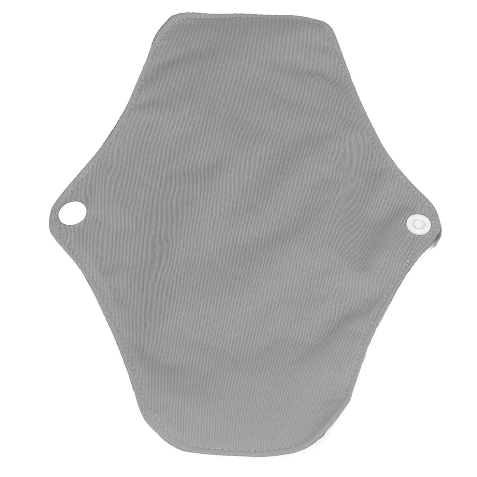 5PCS Reusable Sanitary Napkins Waterproof Pure Color Breathable Washable Cloth Menstrual Pads for