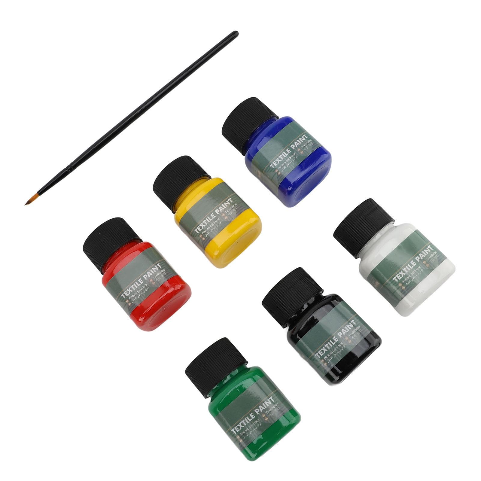 6 Color Paint Set Water Proof UV Proof Leakage Proof Paint Set for Beginners Professionals YL0641 6