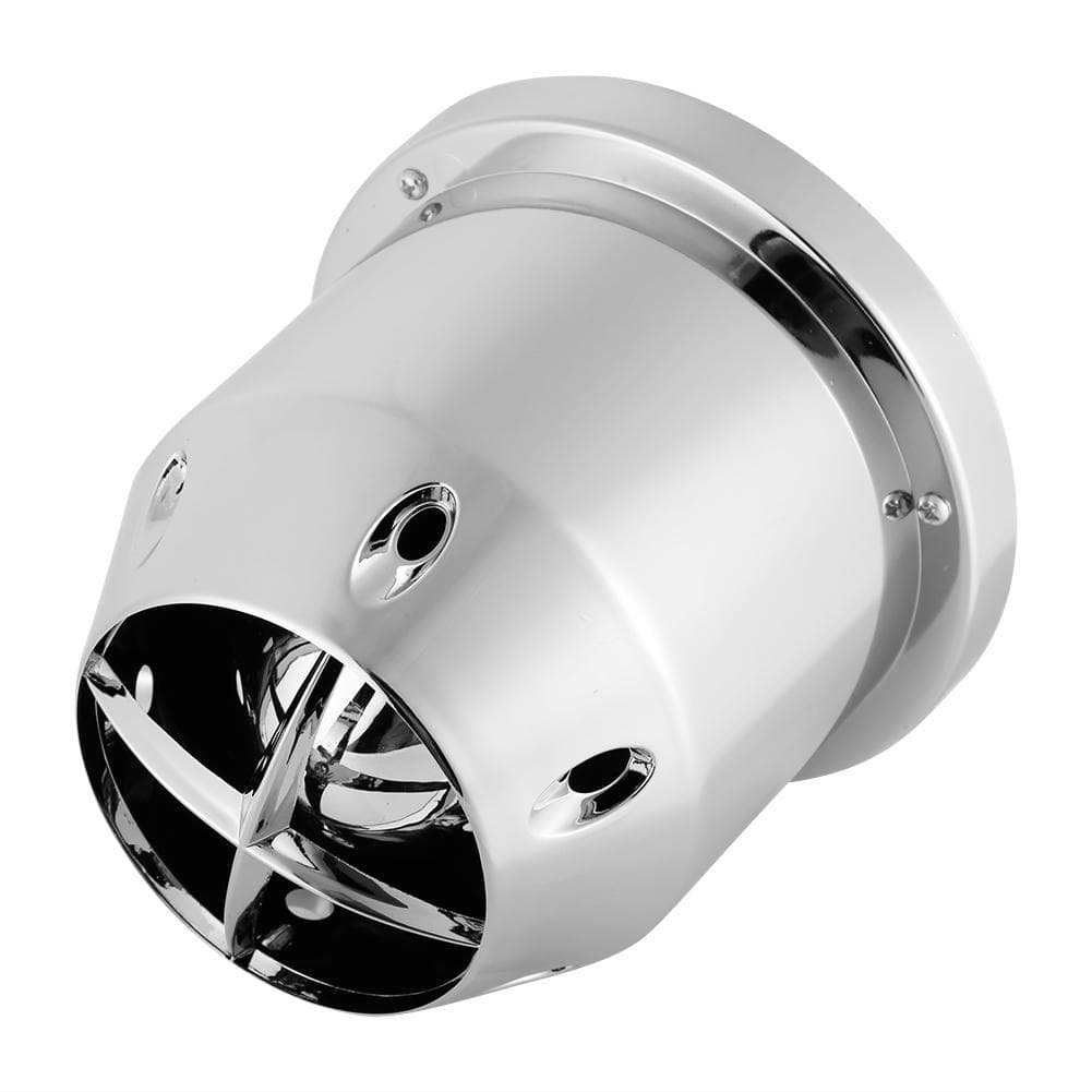 Universal 76mm Car Modification High Flow Inlet Air Intake Air Filter Cleaner (Silver) silver