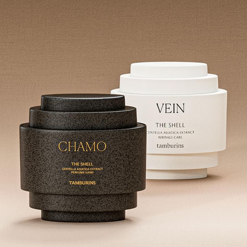 [Stray Kids Felix] TAMBURINS The Shell Centella Asiatica Extract Perfume Hand Cream 15mL/30mL (16 Options) 15mLx2 SET(CHAMO+VEIN)