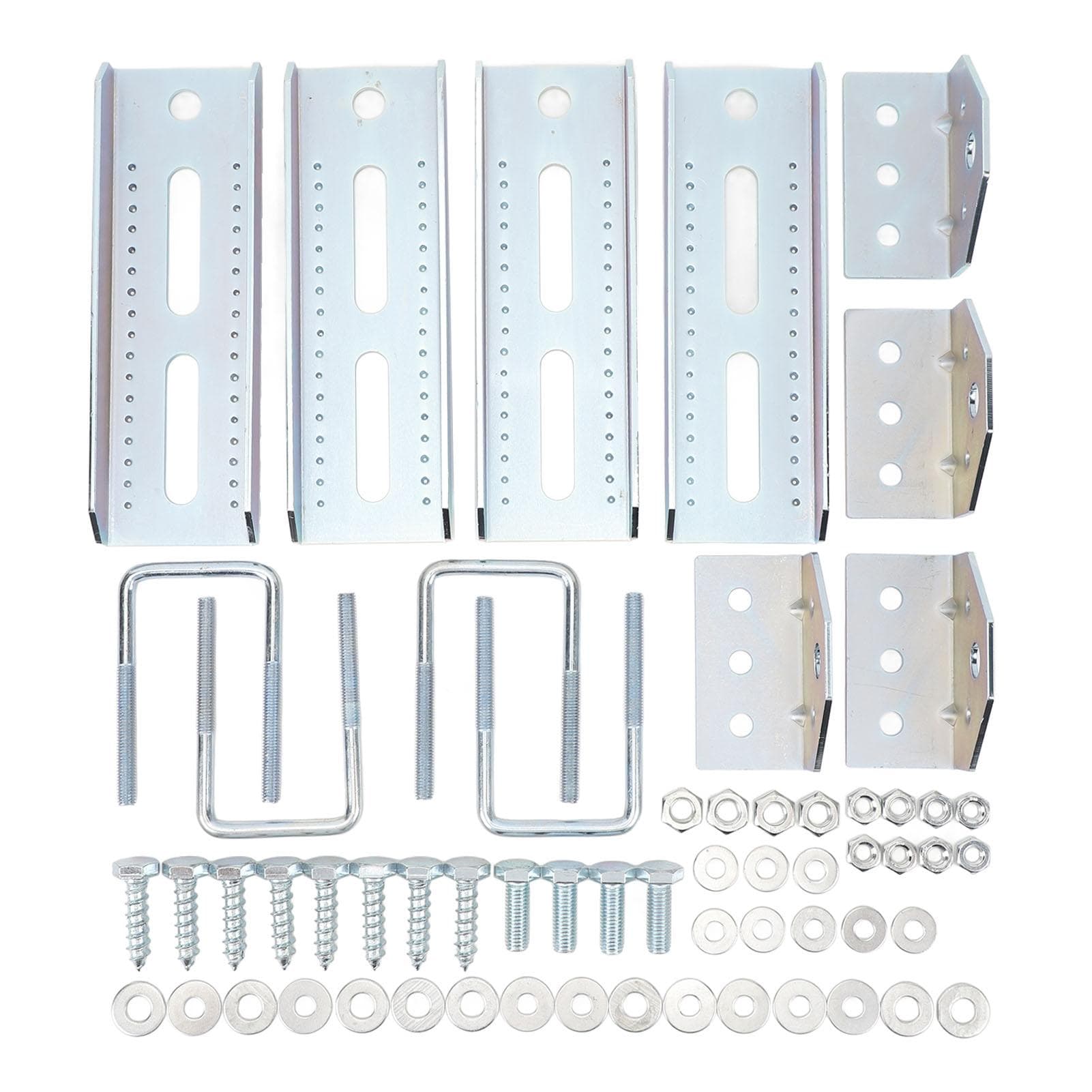 Boat Trailer Bunk Brackets Steel Heavy Duty Swivel Top Bunk Bracket Kit for Boat Trailer