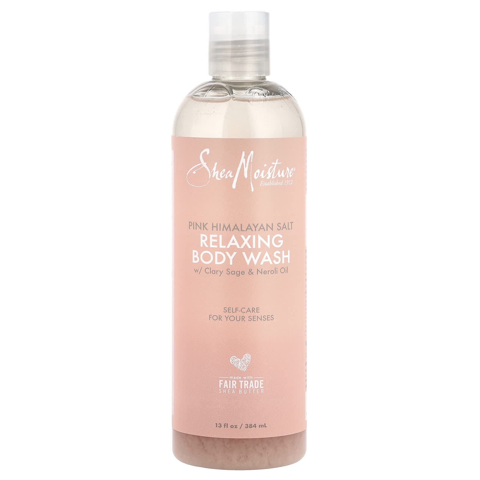 SheaMoisture, Pink Himalayan Salt Relaxing Body Wash, 13 fl oz (384 ml)