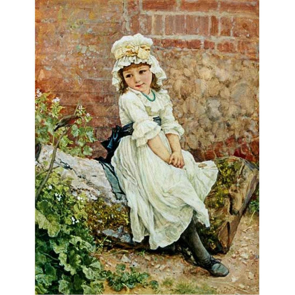 5D Diy Diamond Painting European Rural Girl Diamond Mosaic Painting Diamond Embroidery 20X30CM