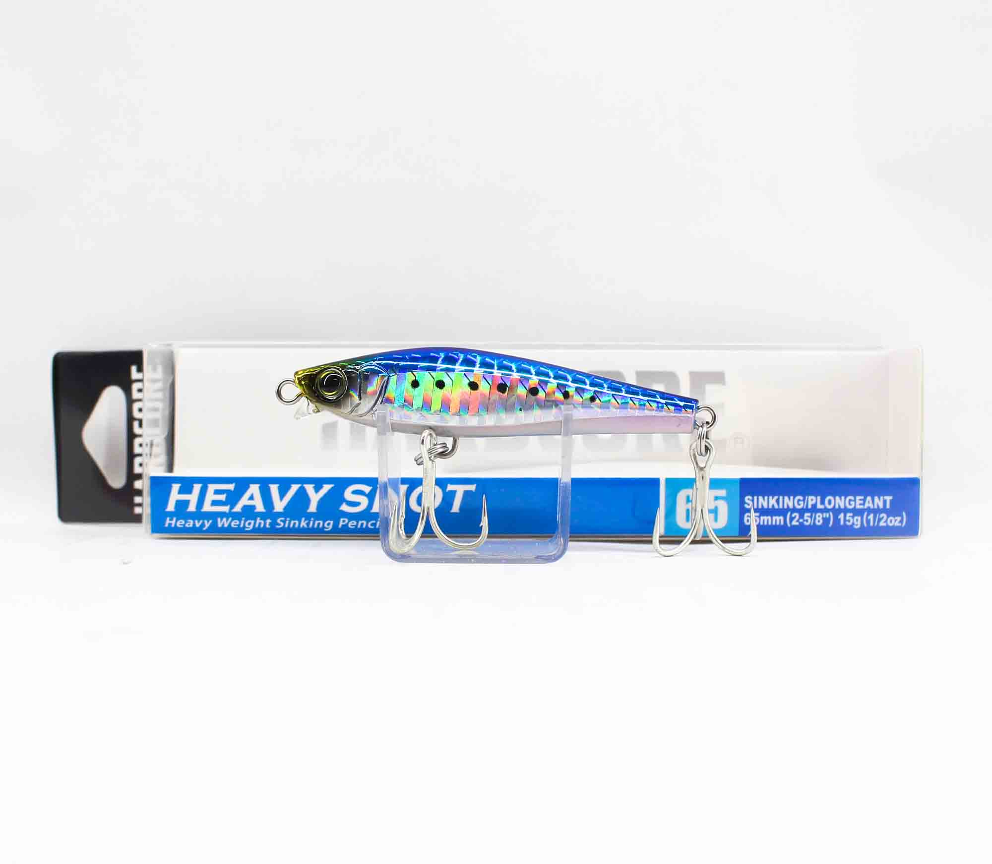 Yo Zuri Duel Hardcore Heavy Shot 65 Sinking Lure F1209-HIW (9969)