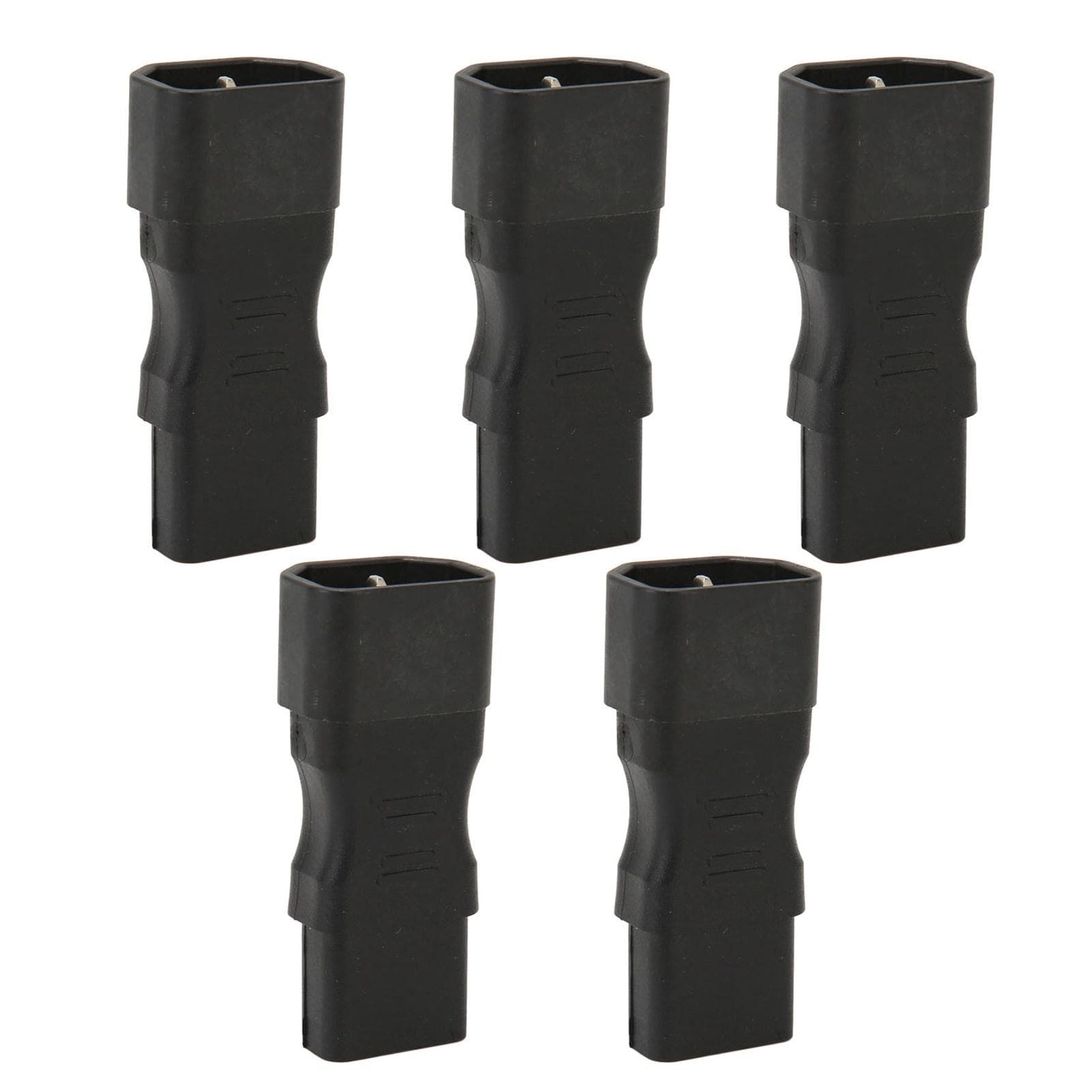5PCS IEC320 C14 To IEC240 C13 Power Adapter Connector PDU Power Extensive Cord for Computer TV