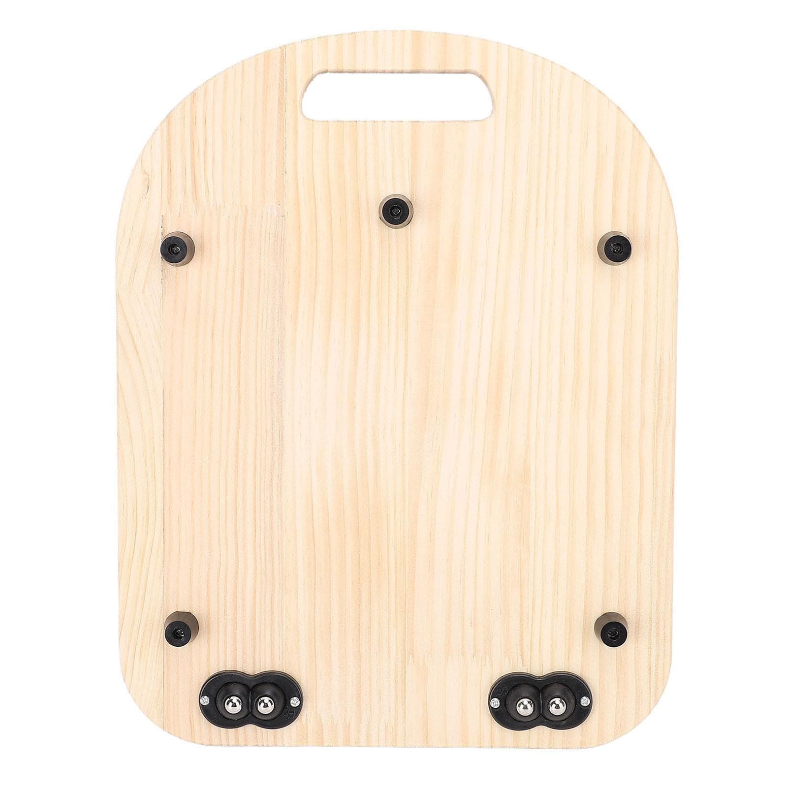 Wooden Sliding Mat for TM5 TM6 Mixer Convenient to Use Comfortable Handle Countertop Kitchen