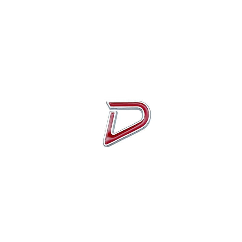 1Pcs 3D Metal S Logo Front Grille Emblem SD Badge Car Rear Tail Bumper Trunk Sticker For Cooper S Logo F55 F56 F60 R55 R56 R60 red