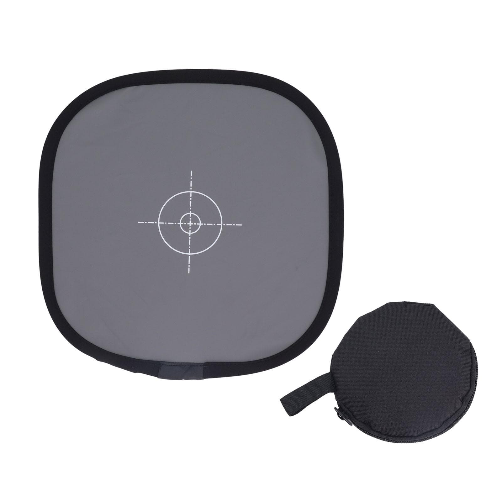 Camera Focus Board 30CM 18percent Exposure Gray Reflectance Reflector Double Sided Foldable with Carry
