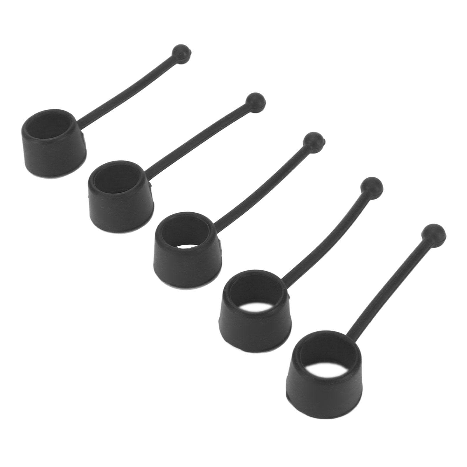 5 Pcs ?Finger Strengthener Band 60lb Silicone Elastic Finger Extensor Exerciser Resistance Band for