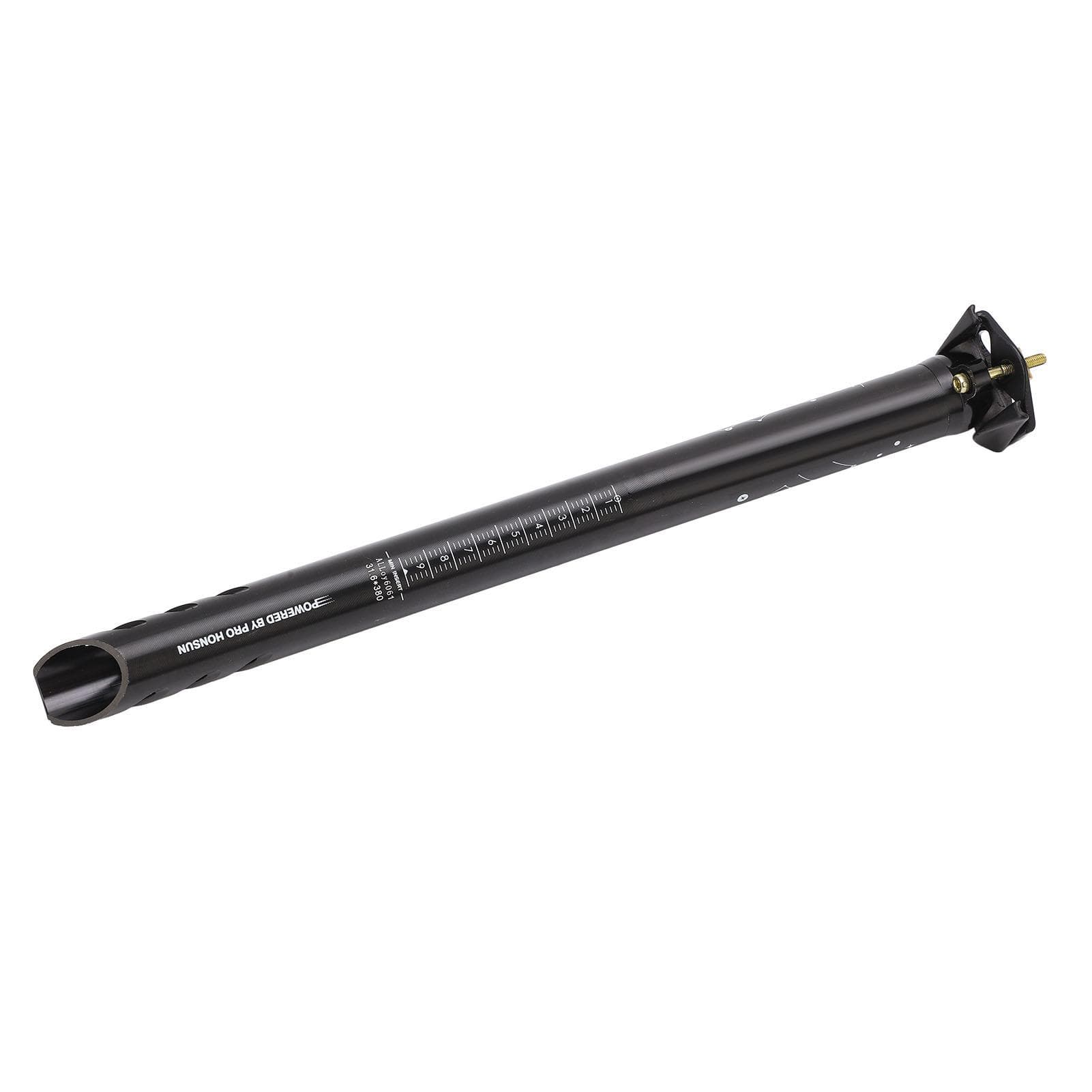 Bike Seatpost Double Track Anti Skid Slot Clear Scale CNC Cutting Aluminum Alloy Road Bike Seatpost