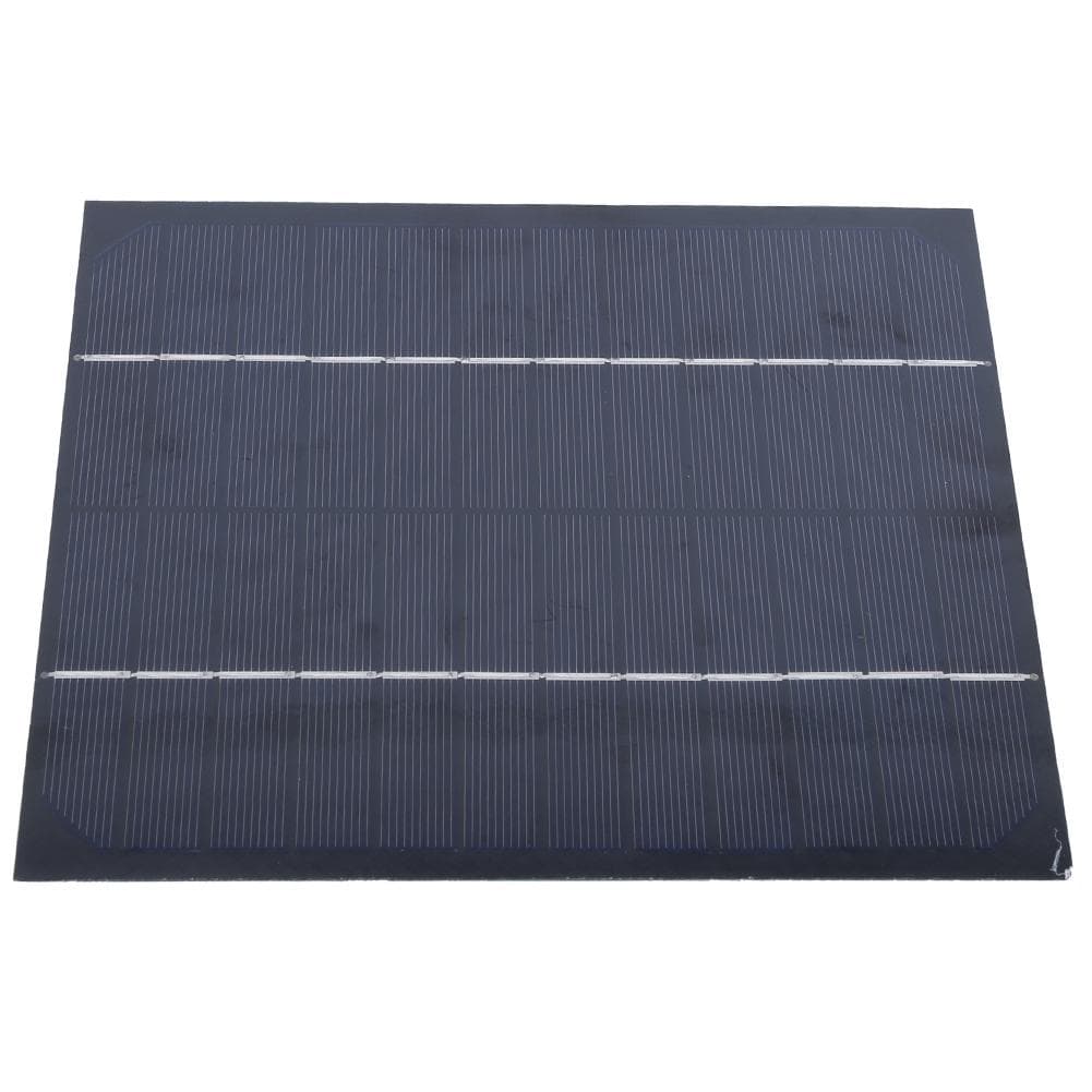 6W 12V Monocrystalline Silicon Solar Panel Outdoor for DIY Battery Charger Power Supply