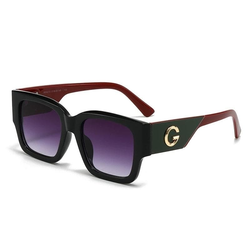 Luxury Brand G Fashion Sunglasses Unisex Square Designer Glasses UV400 Protection Stylish Eyewear