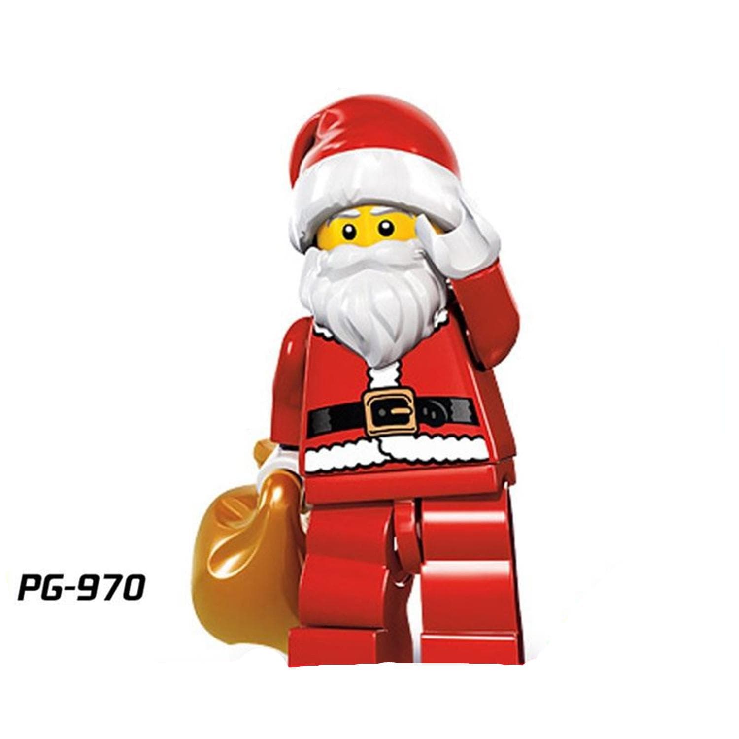 Christmas Gift Single Selling Minifigure PG970 Toy Children's Educational Toy Minifig Assembling DIY Building Blocks