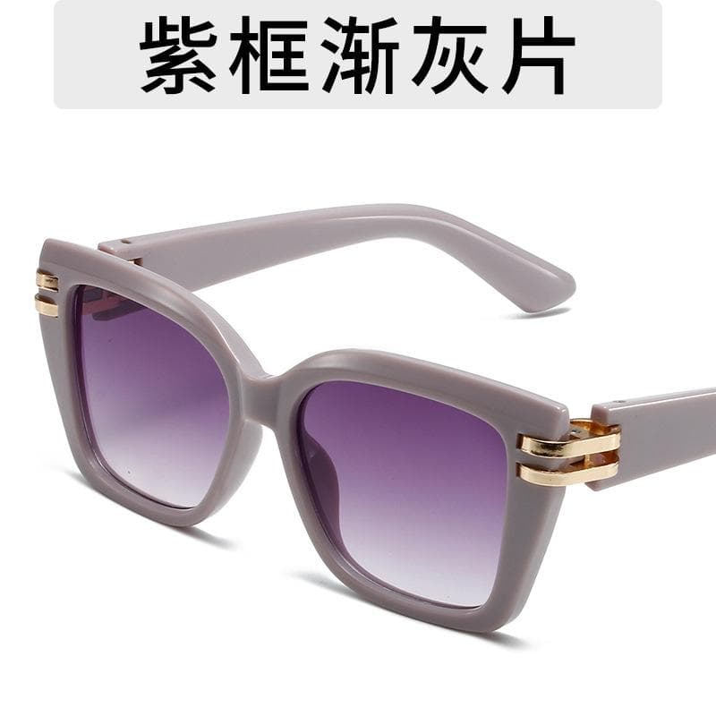 Big Frame Women Sunglasses New Black Luxury Designer Female High Trends Travel UV400 Protection