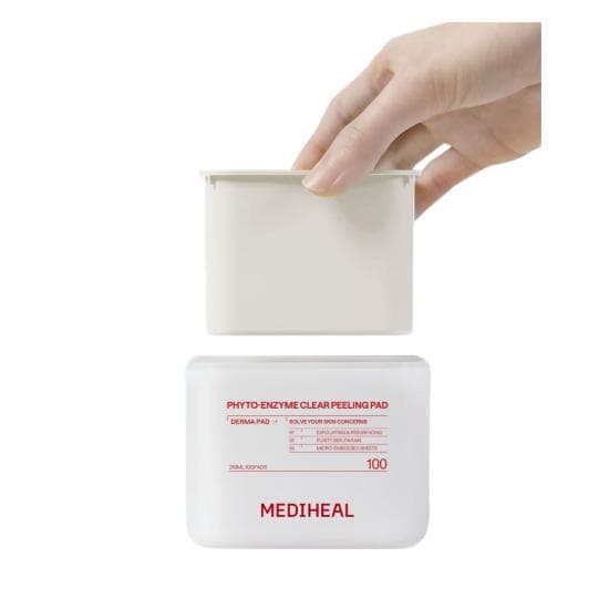 MEDIHEAL Derma Toner Pad 7 Types (Main 100 Sheets / Refill 100 Sheets) (20 Options) #(Phyto) Refill 100Sheets
